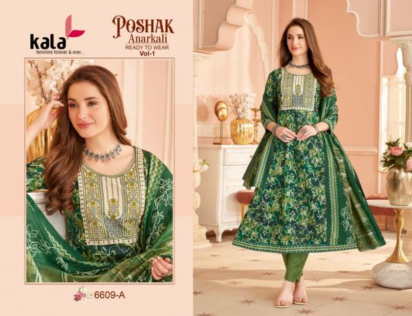 Kala Poshak Vol-1 – Anarkali Style Kurti Pant With Dupatta